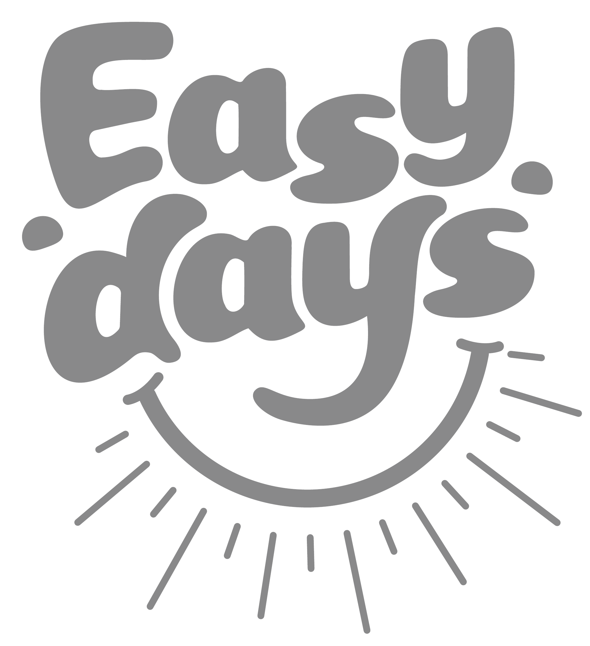 Easy Days Neutral gray artwork
