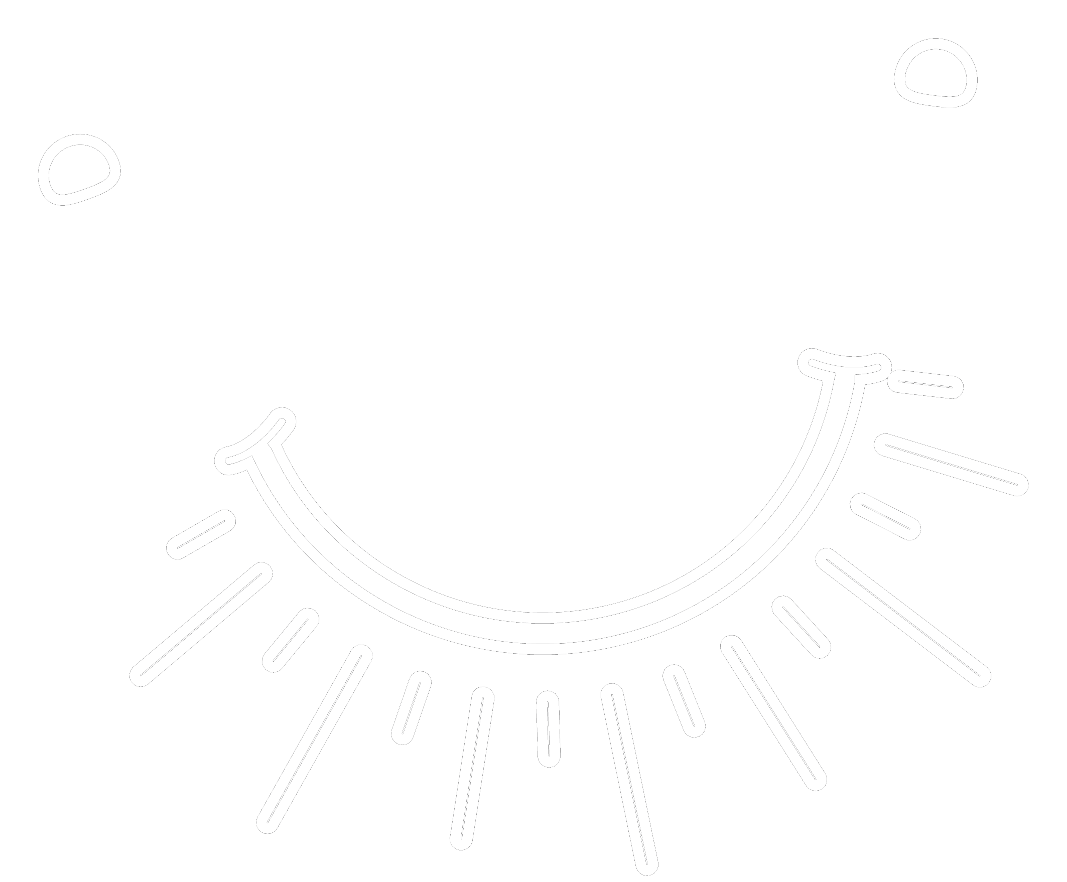 Outline white
